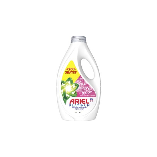 Ariel prací gél 1,35l/30PD Platinum Touch of Lenor fresh