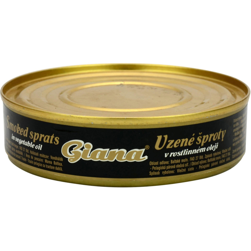 Giana Údené šproty v oleji 160g