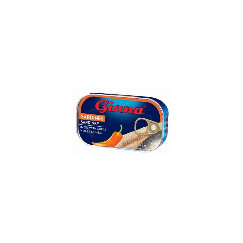 Giana Sardínky s chilli 125g