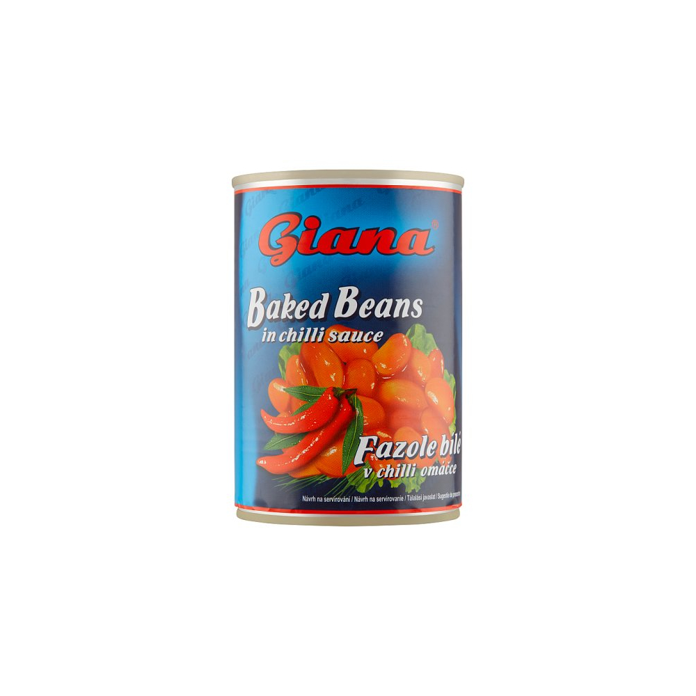 Giana Fazuľa v chilli omáčke 425ml