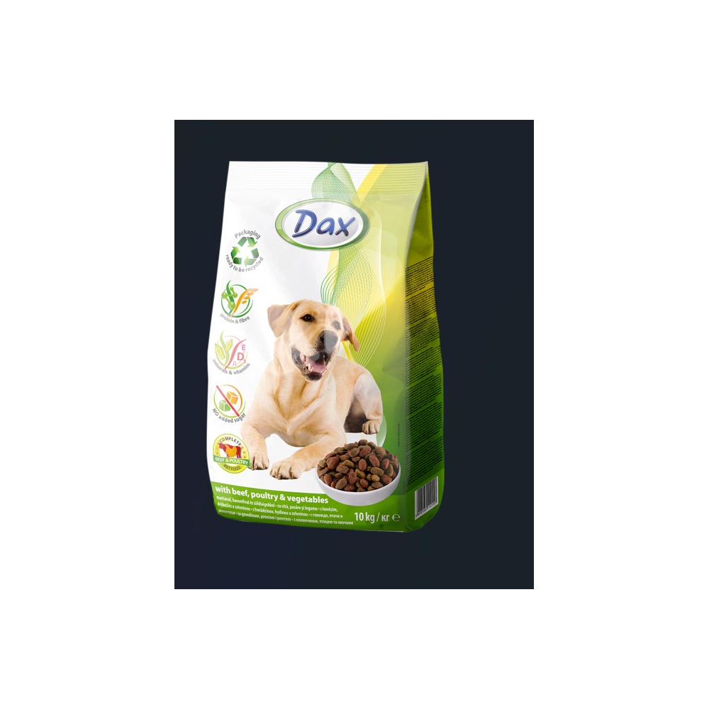 Dax Granule pre psov hovädzie-hydina-zelenina 10kg