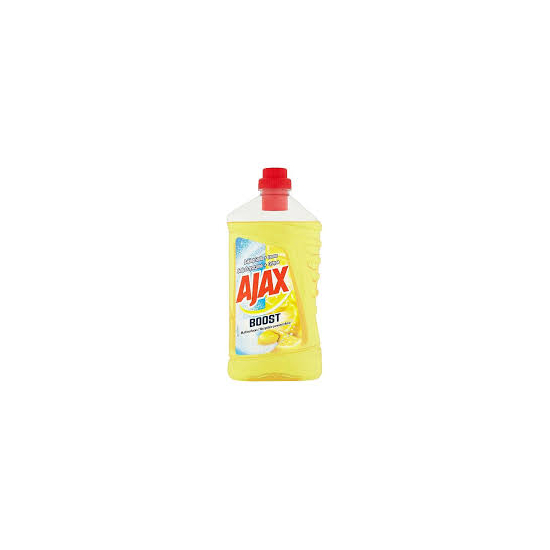 Ajax 1L lemon soda boost